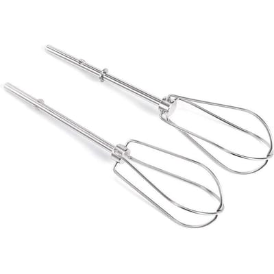 Tête de remplacement Fouet Acier Inoxydable Mixeur Manuel de Cuisine Accessoires Fouet pour Khm2b W10490648 KHM926 white