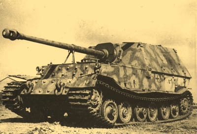 Zvezda Modelbouwpakket Militaire voertuigen - 3653 German Tank Destroyer - Ferdinand SD.Kfz. 184 Plastic - 1:35 - Modelbouw