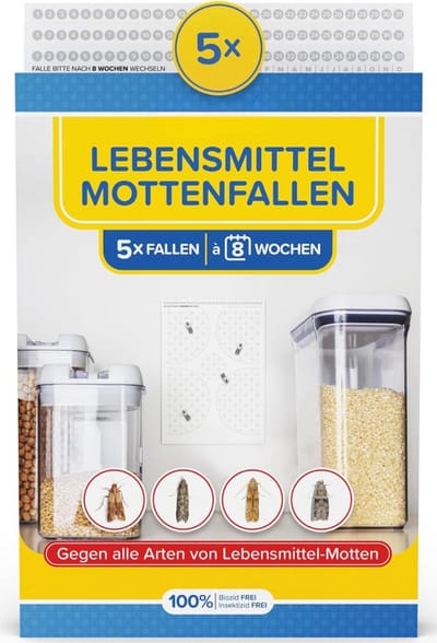 Lexium Mottenval - Motten Bestrijden - Mottenval Kledingmotten - Mottenvallen Voedselmotten