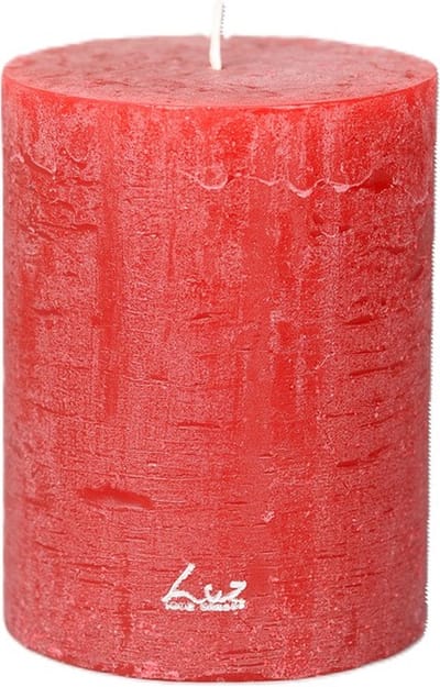 Rasteli Luz Your Senses Stomp Kaars Rood-Antikrood D 10 cm H 13 cm