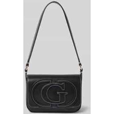 GUESS schoudertas Ruby Flap Shoulder Bag Black zwart