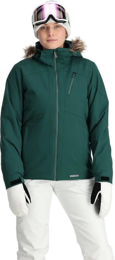 Spyder Dames Skyline Skijas Groen Maat M