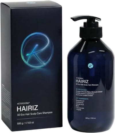 AETERDERM HAIRIZ 3D Exo Hair Scalp Care Shampoo / Professionele hoofdhuidtherapie shampoo tegen haaruitval 500 g
