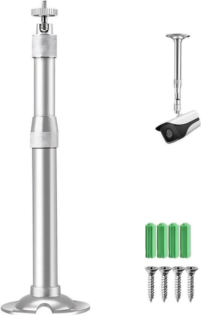 Projectorhouder plafondbeugel universeel met verlengstang tot 5 kg geschikt voor wandmontage 20-40 cm
