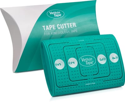 VetkinTape® Cutter – Tape Cutter voor 6 cm rol - Snijapparaat voor Kinesiotape - Perfecte stroken snijden