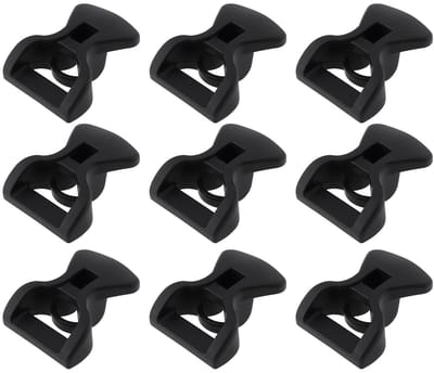 Dailygoods- Touwgespen 30 Stuks - Spanners - Compact - Lichtgewicht - Slagvast - Geschikt voor 2,5 mm paracord - Touwspanners