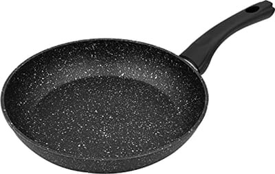 Krasbestendige koekenpan 28 cm met antiaanbaklaag en aluminium constructie