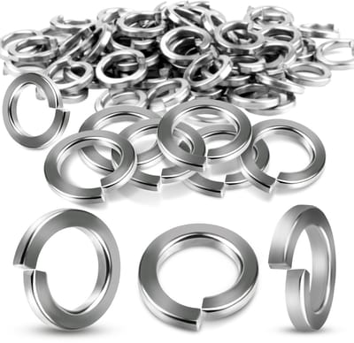 Veerringen M6 Roestvrij Staal A2/V2A Sluitringen Glad Carrosserieringen Spiraalvormige Veerringen Springring Maat Naar Keuze Voor Huishoudelijke Apparaten