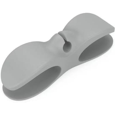 Organisateur d'enrouleur de cordon pour appareils de cuisine, emballage de cordon, support de Clips de gestion de câbles pour friteuse à air, fixateur de fil de Machine à café gris