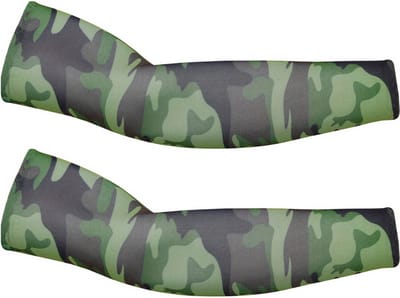 Livano Armwarmers Heren & Dames - Armstukken - Polswarmers - Camouflage Groen