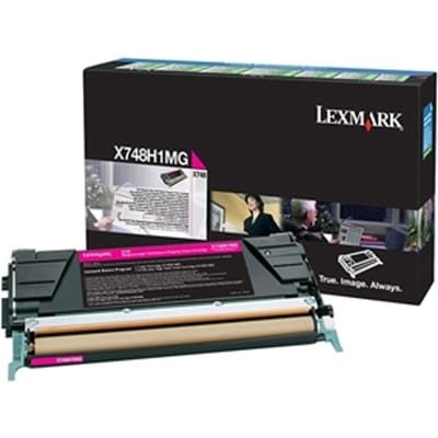 Lexmark X748H1MG toner cartridge magenta hoge capaciteit (origineel)