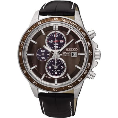 Seiko Solar Chronograph Staal 45mm | SSC503P1