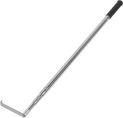 Gereedschap Haak - Uitschuifbare Stang - Spullen Pakken - Roestvrij Staal - 185 cm - Zilverkleurig