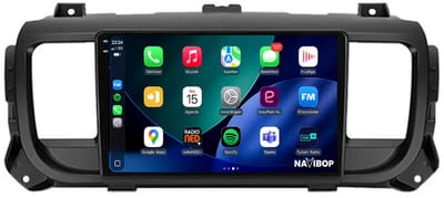 Geschikt voor Citroën Jumpy 2016-2021 | 10" Android 14.0 Autoradio | Apple CarPlay & Android Auto | 2GB RAM & 32GB opslag | Draadloze verbinding | HD Touchscreen | FM, AM, DAB+ Radio | Bluetooth handsfree bellen