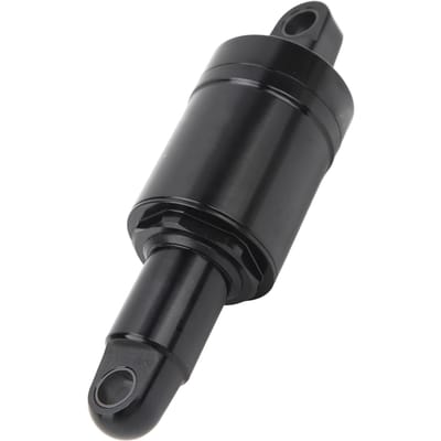 AO6 Amortisseur de Vélo Arrière Détente 150mm Alliage d'Aluminium Résistant à l'Usure avec Deux Douilles de 24mm pour VTT black