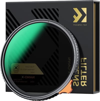 Nano-X True Color Variabel ND Filter 72mm - Neutraal Grijs Filter voor Fotografie, ND2-32, 1-5 f-stops