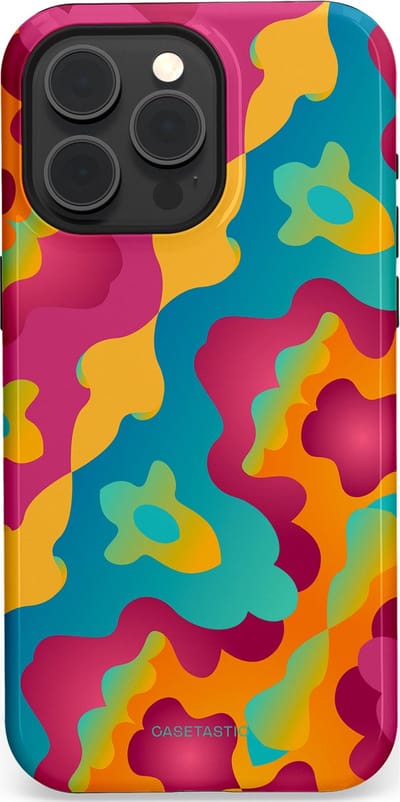 Casetastic Hoesje Geschikt voor Apple iPhone 15 Pro Max Magsafe - Stijlvolle Beschermende Duo-layer Case - Vlektastisch