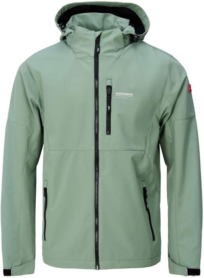 Nordberg Dustin - Softshell Outdoor Zomerjas Heren - Lichtgroen - Maat M