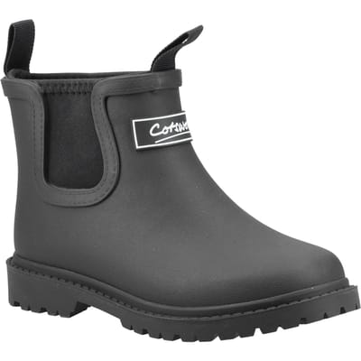 Cotswold Barton TPR+Neopreen Zwarte Gummlaarzen