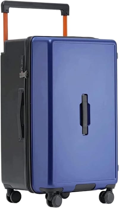 Grote Koffer - Reisbagage Koffer - Lange Reizen - Krasbestendig Materiaal - 26 inch - Donkergrijs