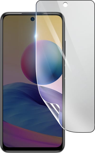 3mk, Geschikt voor Xiaomi Redmi Note 10 5G, Schokbestendige Hydrogel Screenprotector, Transparant