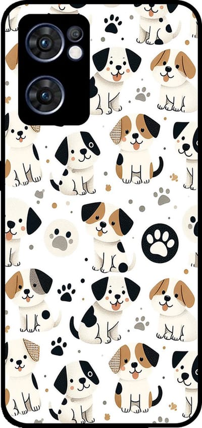 Smartphonica Telefoonhoesje Geschikt voor Oppo Find X5 Lite met honden opdruk - TPU backcover case dog design geschikt voor Oppo Find X5 Lite