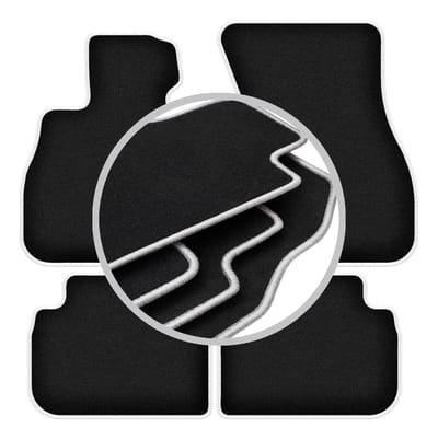 CARLUX-SILVER automatten voor: BMW 1 F40 hatchback (2019-)