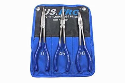 Lange Reach Neus Tang Set 3 stuks 11" (275mm)
