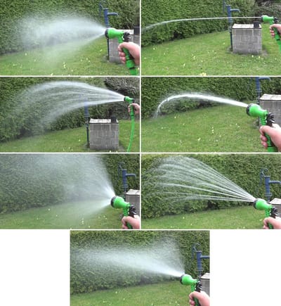 Flexibele Tuinslang - Waterleidingslang - Tuin Besproeien - Automatisch Uittrekbaar - 45 Meter - Groen