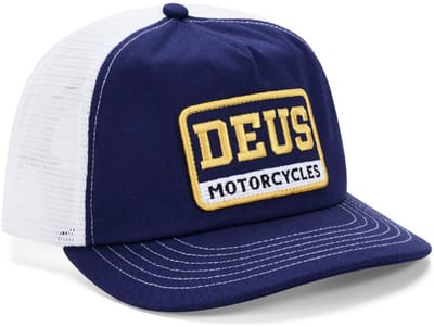 DEUS Malden Trucker cap - Mechanic Blue
