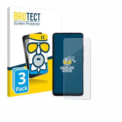 BROTECT - Screenprotector voor Motorola Moto G24 - Folie Beschermfolie Beschermglas matte 3 Stuks