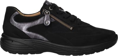 Hartjes Katy Sneakers - Dames - Zwart - Maat:40
