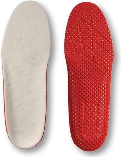 Bama Inlegzolen Warm Unisex Rood Maat 38