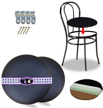 Ronde reserve stoelhoezen van kunstleer voor Thonet-stoelen - Wasbaar en comfortabel