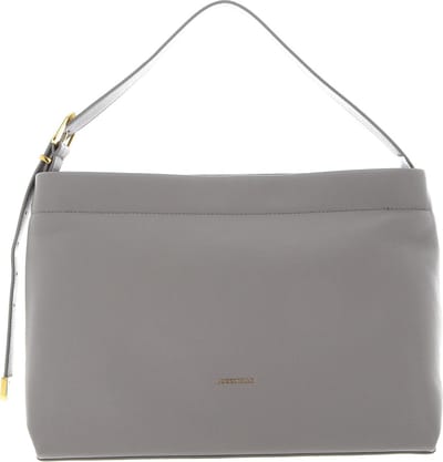 COCCINELLE Leren Schoudertas Coccinelle Gleen Handbag Stone Grijs