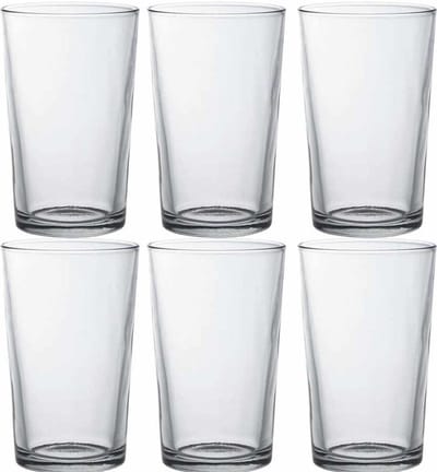 Duralex Longdrinkglazen Chope - 6x stuks - glas - transparant - koffie/thee - 280 ml