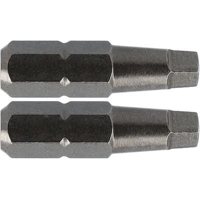 Labor schroefbit Vierkant 3x25mm (2 Stuks)