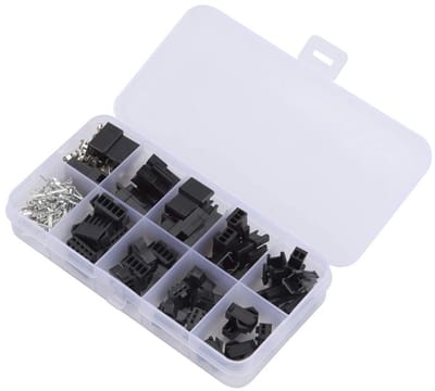 200 Stuks SM Plug Connector Set 2/3/4/5 Pin Male en Female Aansluitingen voor Draadverbindingen