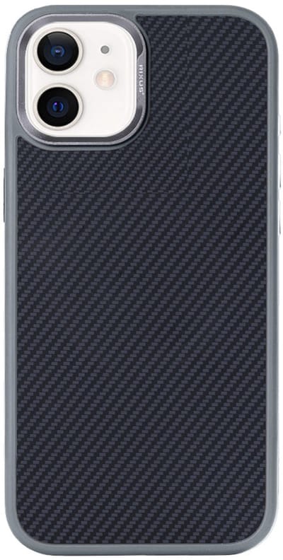 Rixus Mag Carbon With MagSafe For Apple iPhone 11 Titanium Grey