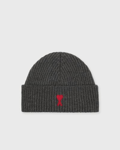 BEANIE WITH RED AMI DE COEUR