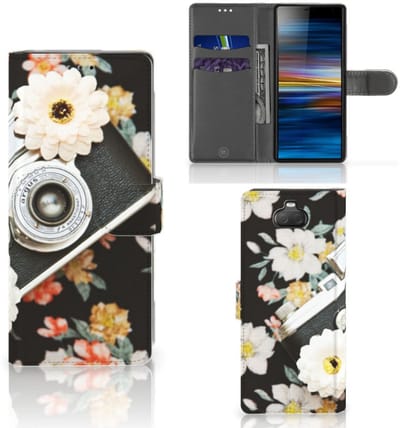 Sony Xperia 10 Telefoonhoesje met foto Vintage Camera