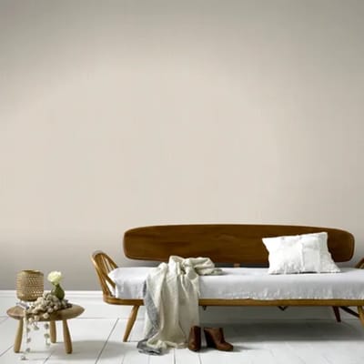 Behang lichte streepstructuur beige - Effen Behang - Wandbekleding - Wanddecoratie - Vliesbehang - Textures Neutral Walls - 0,53 x 10,05 M.