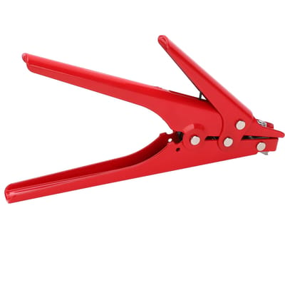 Nylon Kabelbinder Pistool Draagbare Draadtang Handgereedschap HS519 voor Snel Bundelen Snijden red