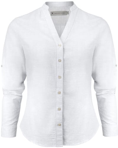 James Harvest HEMD TOWNSEND DAMES 2123032 - Wit - L