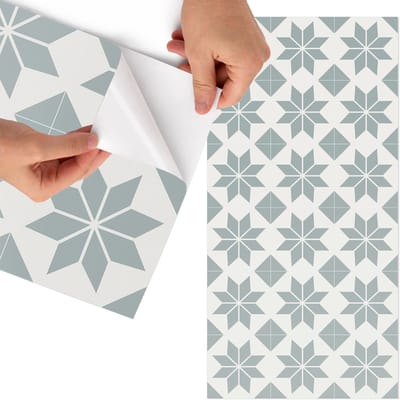 Tulup Meubelfolie - Geometrische elegantie Meubelfolie - 75x150 cm - Grijs Meubelfolie - Meubelfolie Zelfklevend - Minimalist Meubelfolie - Wrapfolie Keuken - Wanddecoratie - Geometrie