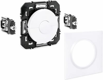 Rolluikbediening Set - Bedieningsmechanisme - Rolluiken Monteren - Compleet Installatieklaar - 9 x 9 x 6 cm - Wit