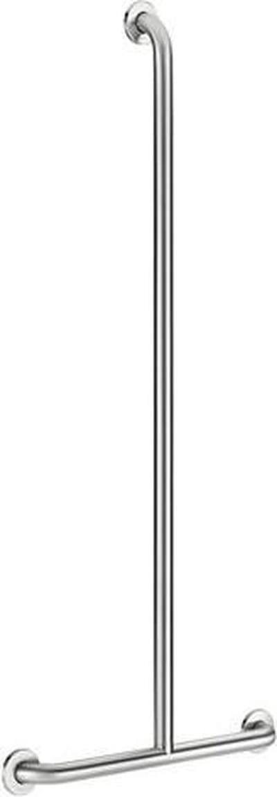 T-vormige greep Ø32 1150x500 RVS mat gepolijst