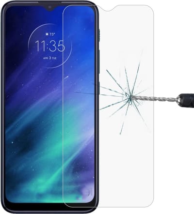 Screenprotector Glas - Tempered Glass Screen Protector Geschikt voor: Motorola One Fusion - 3x