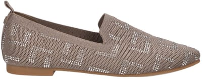 LA STRADA DAMES INSTAPSCHOENEN TAUPE 2131884 4525 TAUPE KNITTED+STONES maat 38