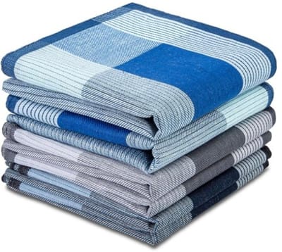 Zakdoeken - Zakdoeken heren - Heren zakdoeken katoen - Geschikt voor zakelijke pakken - pochetjes - 43cm x 43cm - 3-pack